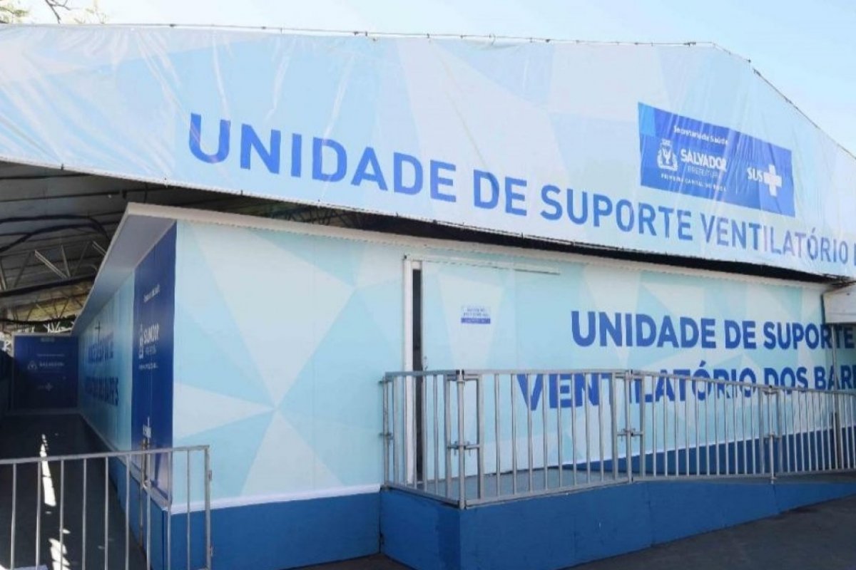 Tendas de suporte ventilatório em Salvador auxiliam no tratamento de pacientes Covid-19