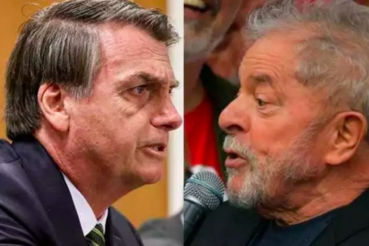Pesquisa mostra Bolsonaro com 10 pontos de vantagem sobre Lula em eventual segundo turno