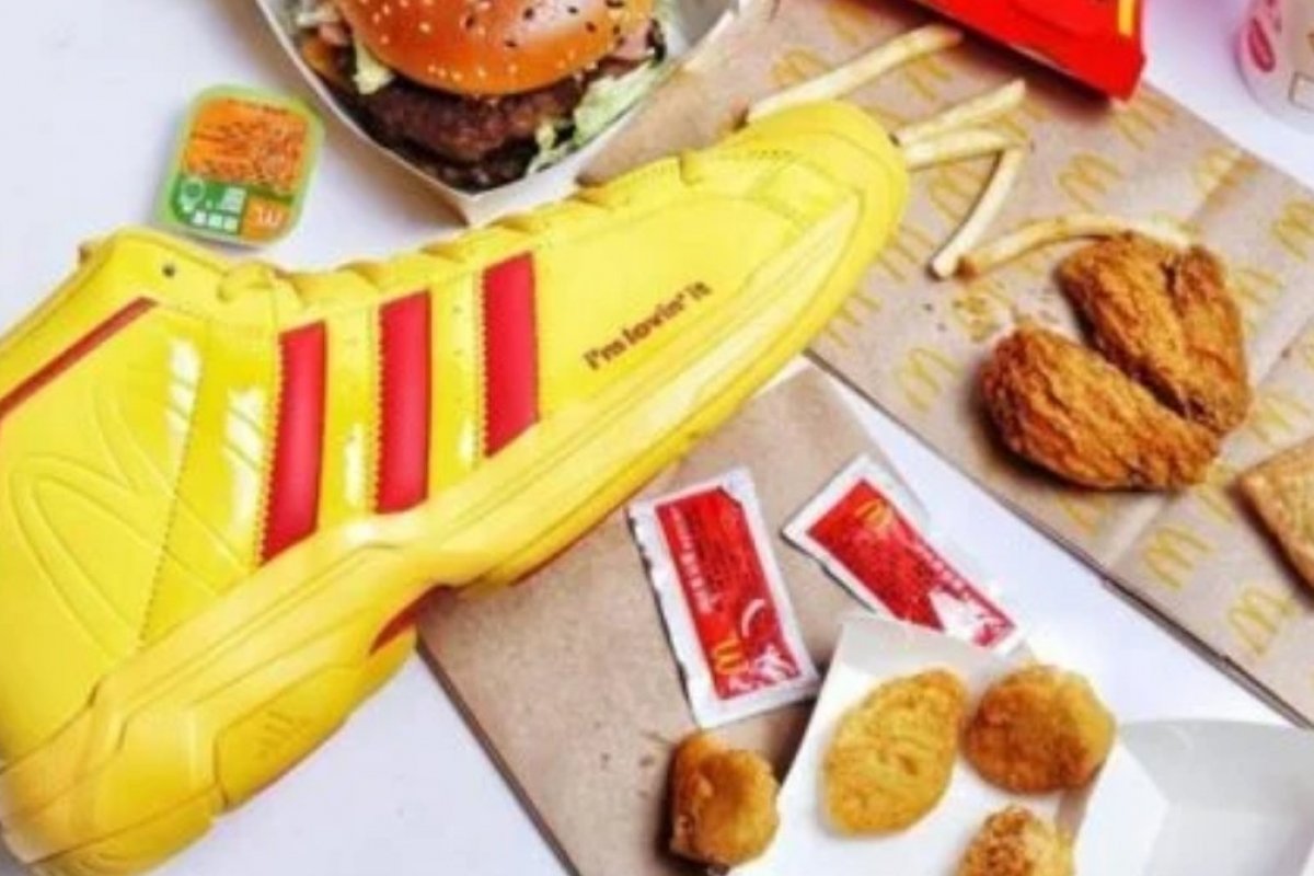 Adidas e McDonald’s lançam  modelo de tênis para jogadores de basquete