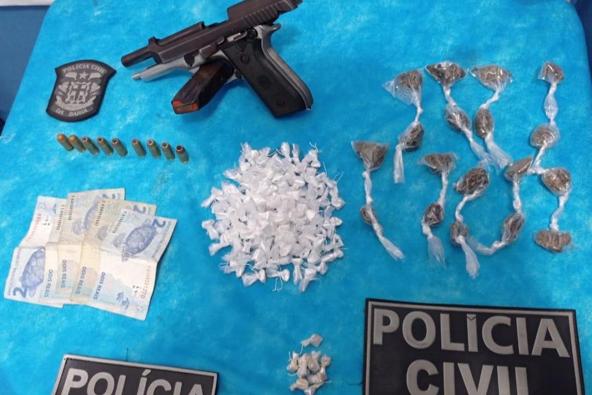 Suspeito de tráfico morre durante confronto com a polícia em ação na RMS