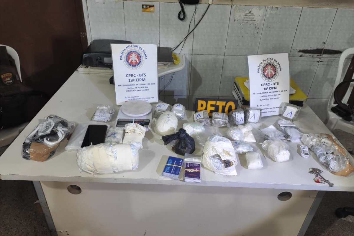 Polícia prende terceiro suspeito de arremessar drogas para presídio em Salvador