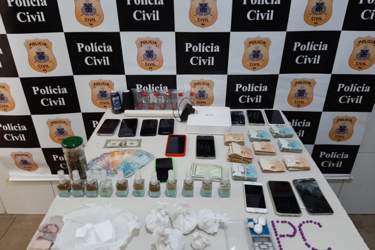 Quatro suspeitos de tráfico e homicídio são presos durante operação em Juazeiro