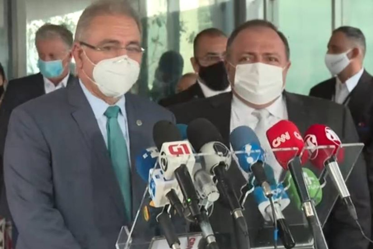 Em pronunciamento, Queiroga defende uso de máscara e pede união para o combate à pandemia