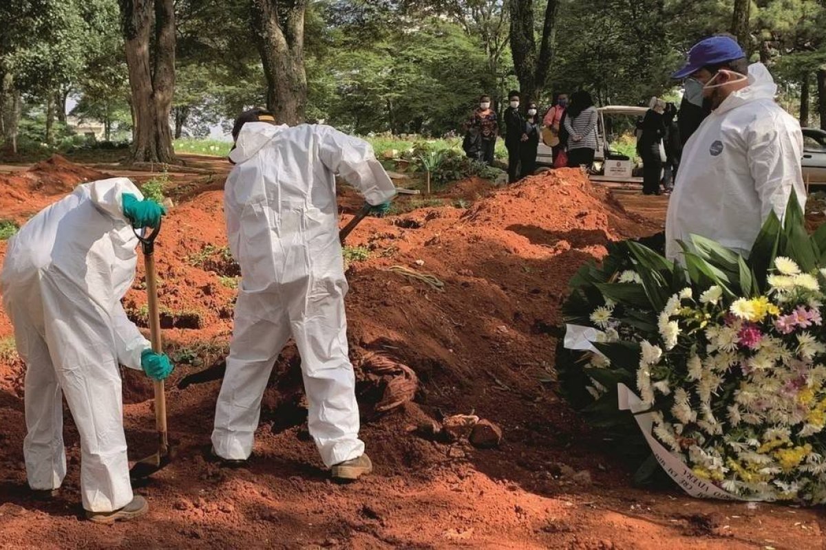 Após registrar mais de 35 mil mortes por Covid-19, março se torna o mês mais mortal da pandemia