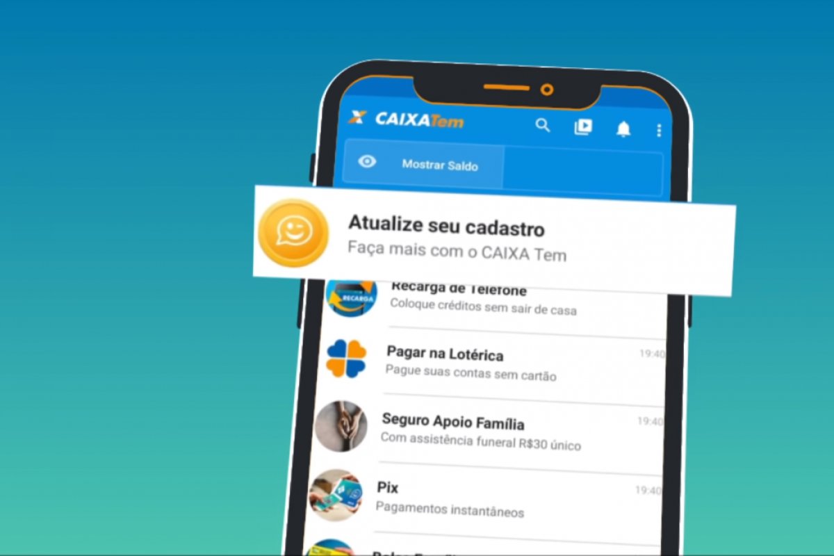 Caixa Tem libera atualização de dados para nascidos de julho