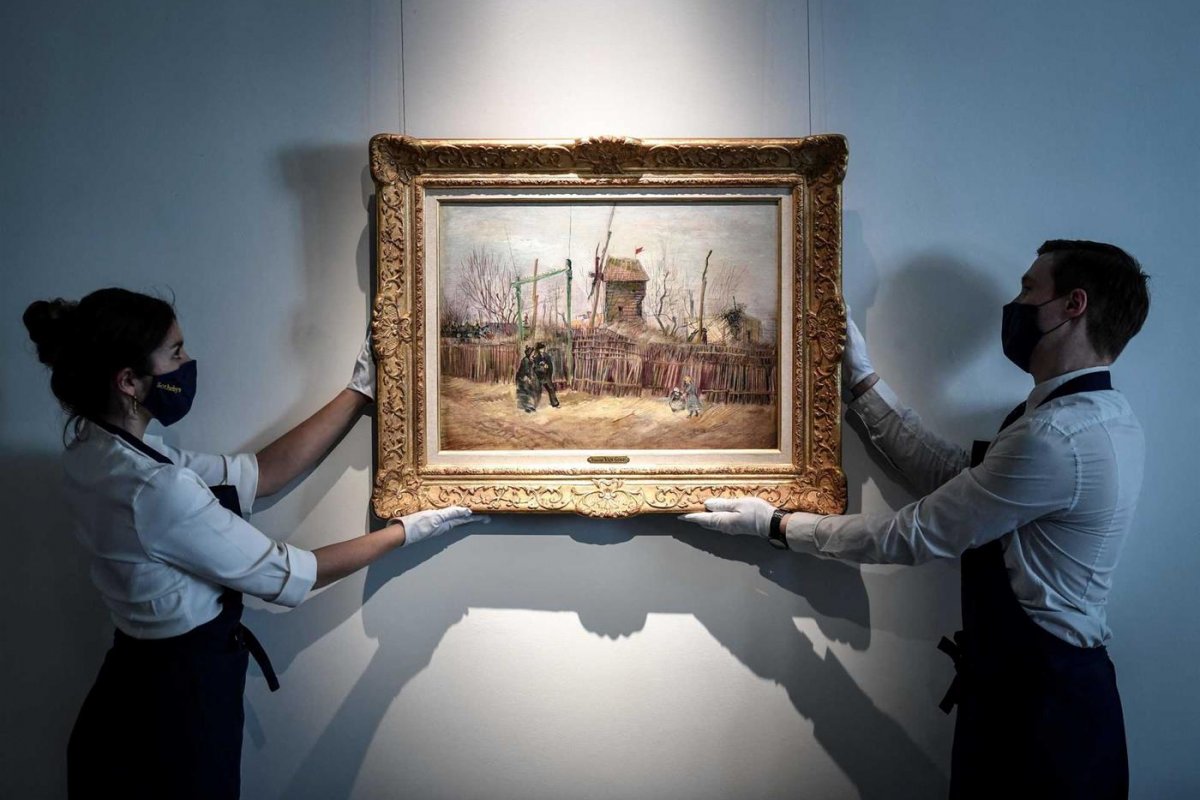 Quadro de Van Gogh nunca exibido é leiloado por R$ 93 milhões