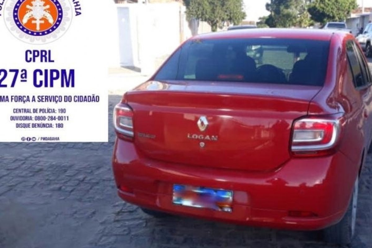 Carro roubado é resgatado com auxílio de sistema de reconhecimento da SSP-BA