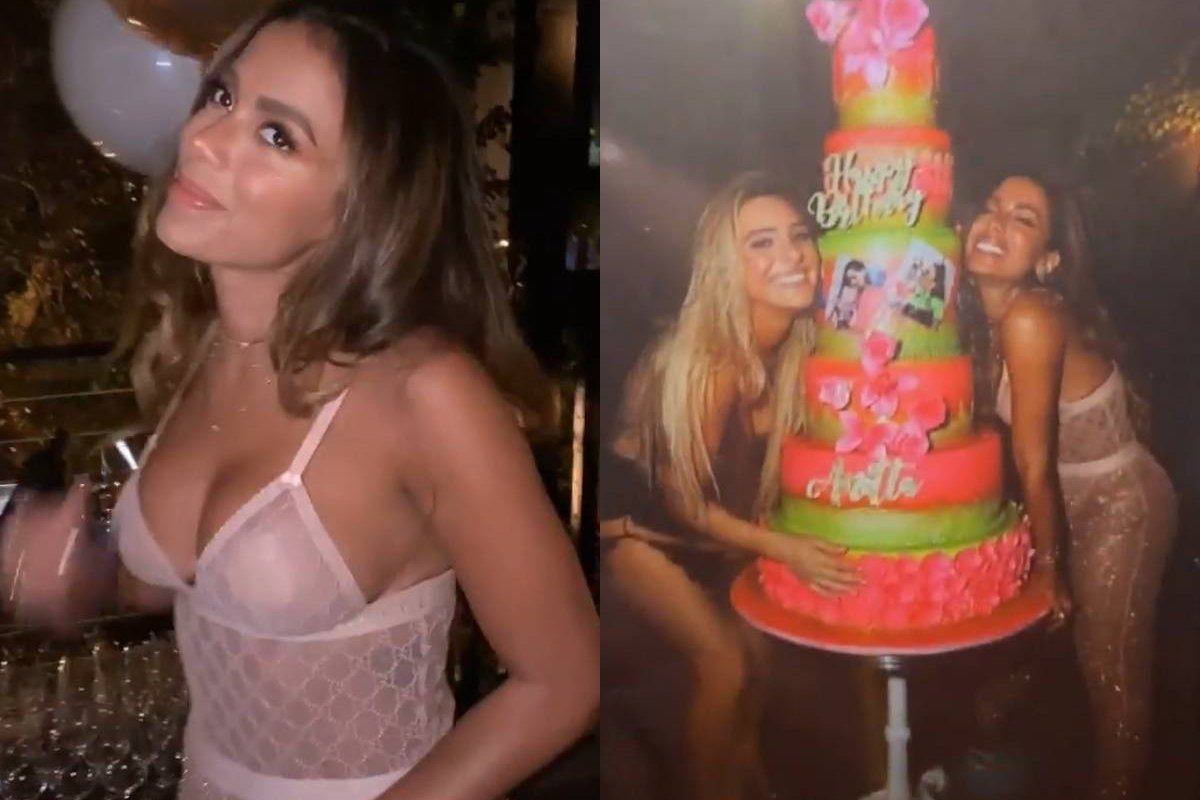 Como não houvesse pandemia, Anitta celebra  28 anos em balada em Miami! 