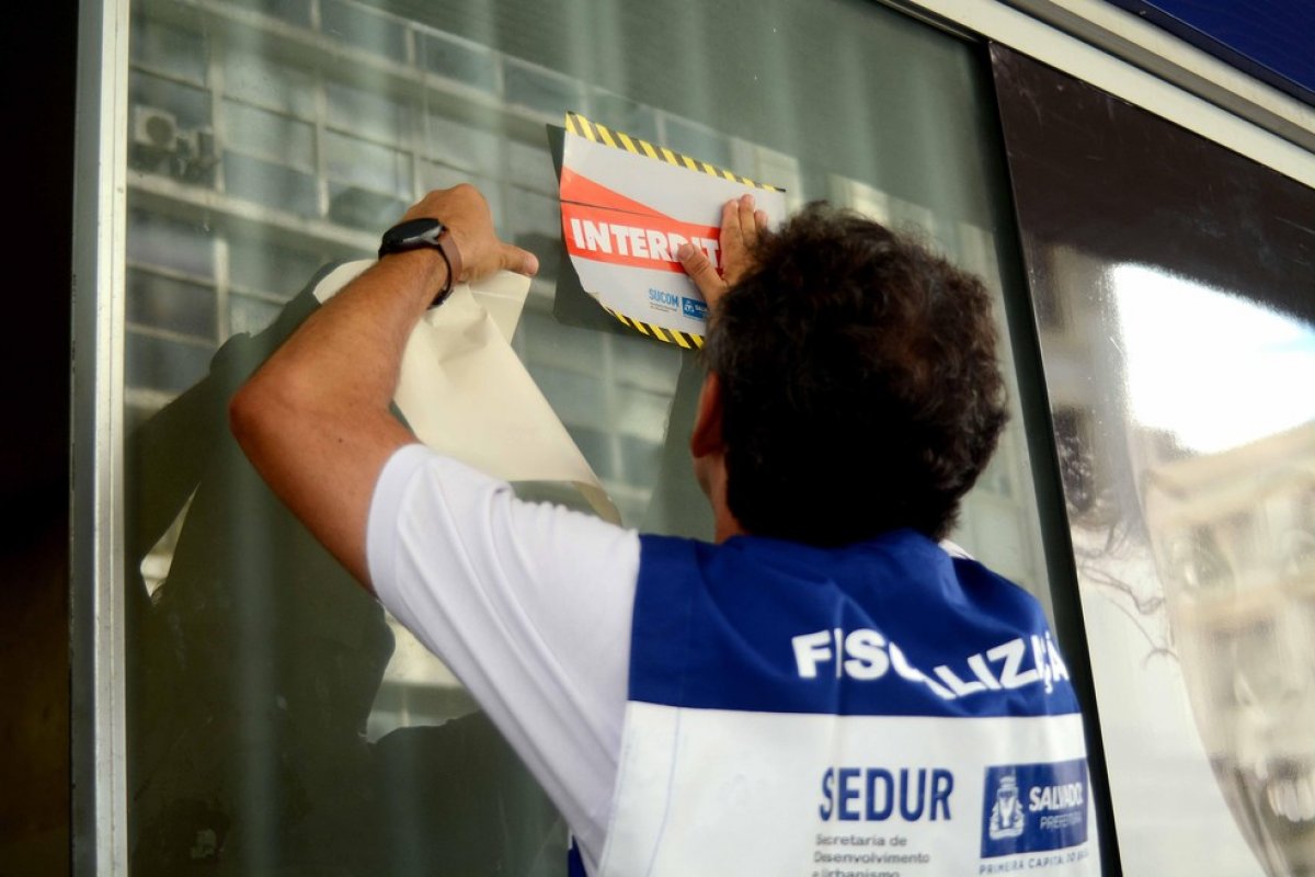 Sedur promove mais de três mil vistorias com 48 interdições no fim de semana
