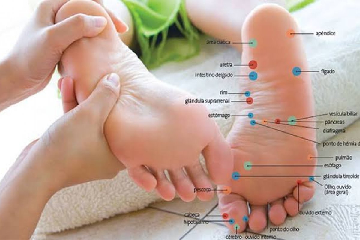 Reflexologia descomplicada, já ouviu falar?   Vem entender como funciona! 