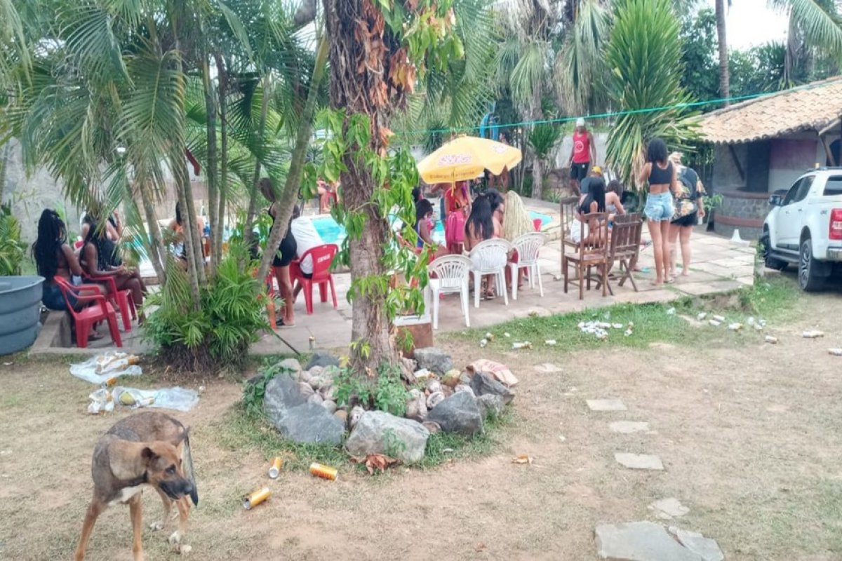 Guarda Municipal encerra festa clandestina com 60 pessoas em Lauro de Freitas