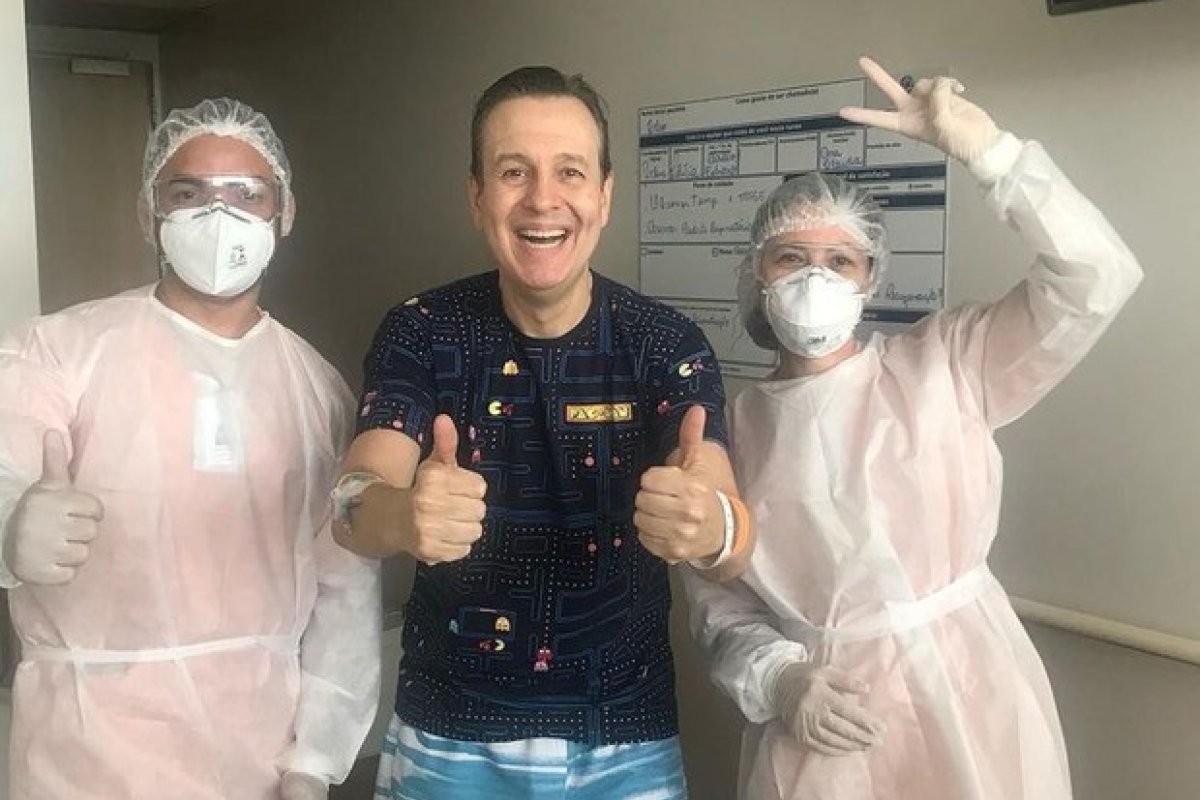 Após 10 dias internado com Covid-19, Celso Zucatelli celebra alta! 