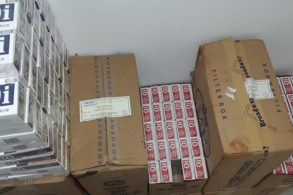 Idoso é preso após ser flagrado transportando 5 mil maços de cigarro contrabandeado na Bahia
