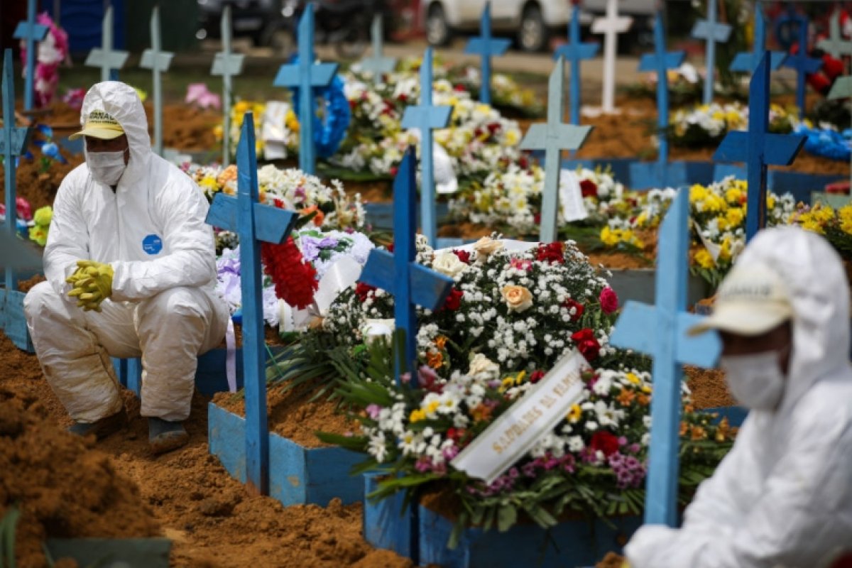 Pela segunda vez, Brasil volta a registrar mais de quatro mil mortes por covid-19