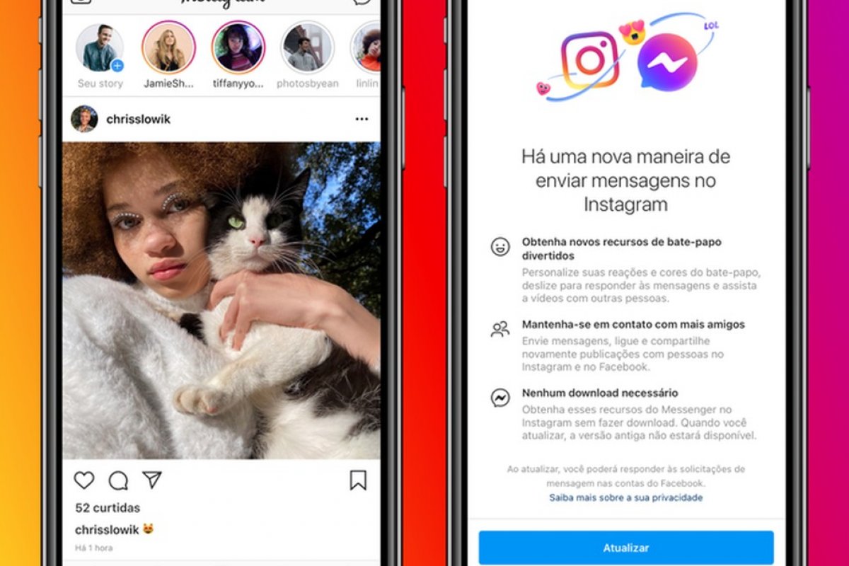 Integração entre Facebook Messenger e Instagram está disponível para o Brasil