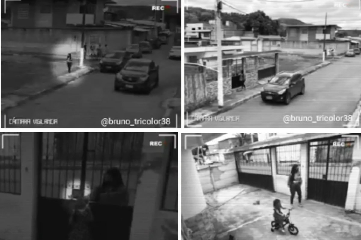 Vídeo: Vizinhos impedem criança de ser sequestrada após perceber movimentação estranha 