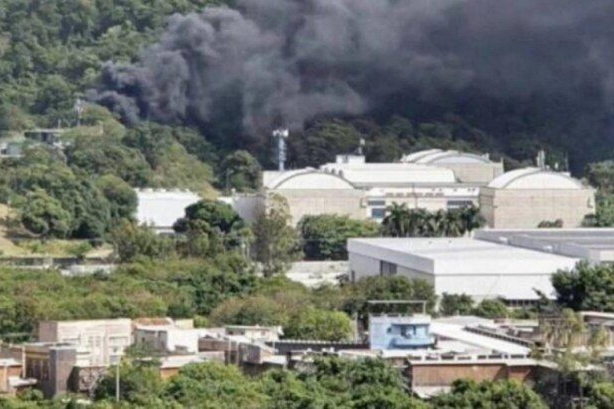 Incêndio atinge os Estúdios da TV  Globo!