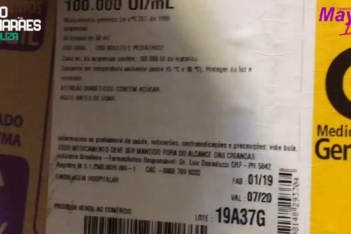 Vídeo: vereadores acusam Prefeitura de Cuiabá de estocar medicamentos vencidos 