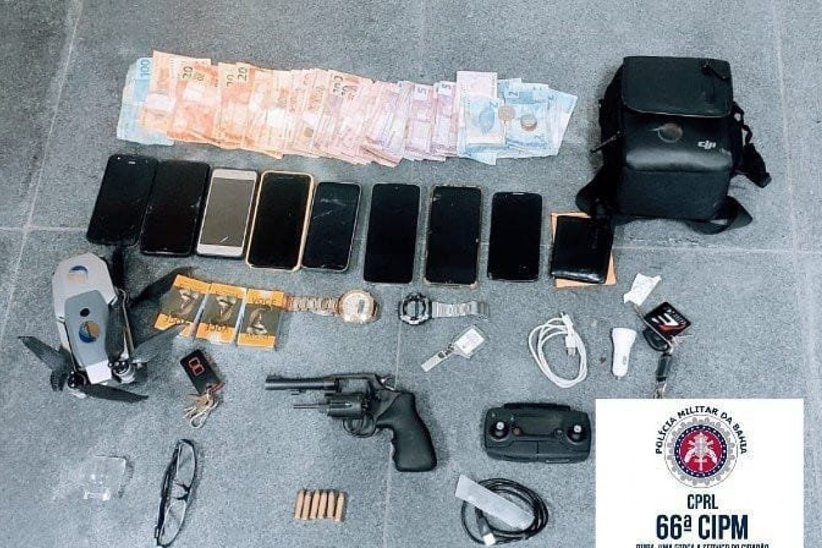 Trio é preso suspeito de cometer assaltos em Feira de Santana