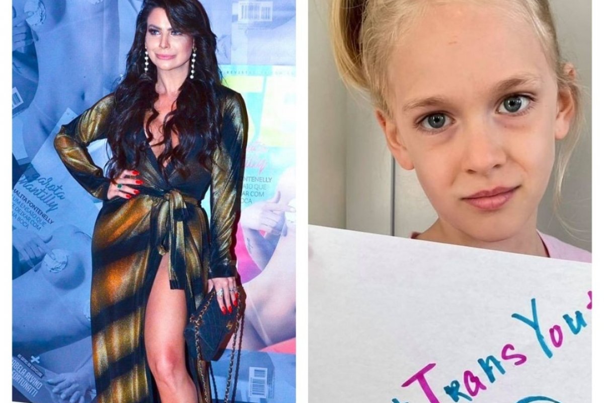 Modelo brasileira Camila Montovani se emociona com menina trans de 9 anos que confrontou autoridades: “Me atacam desde os 4 anos de idade!”