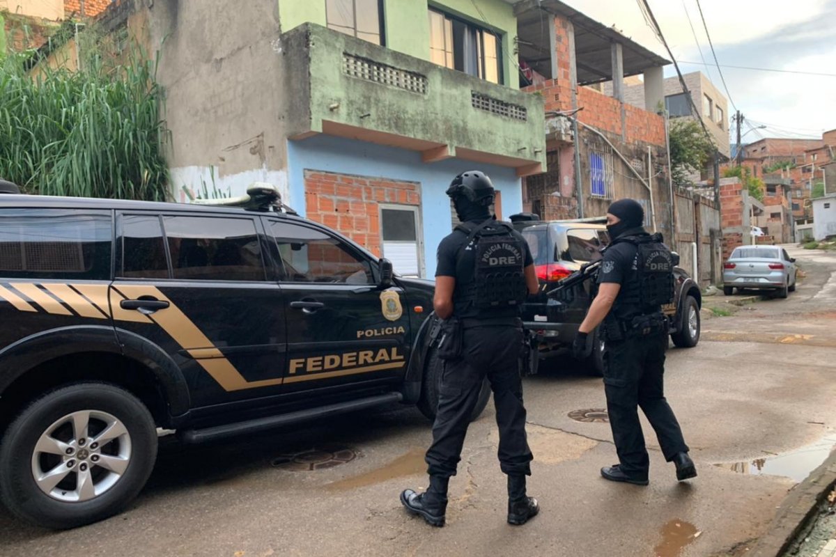 Polícia Federal deflagra operação de combate ao tráfico internacional de drogas em 4 municípios da Bahia