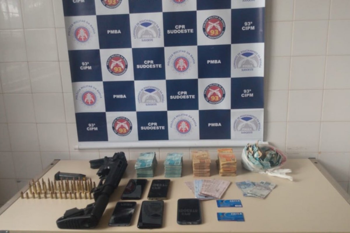 Presos dois suspeitos de atuarem em ataques a bancos no sudoeste da Bahia