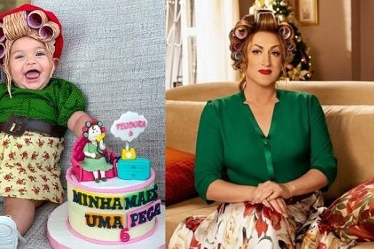 Bebê bomba na web após homenagem ao ator Paulo Gustavo! 