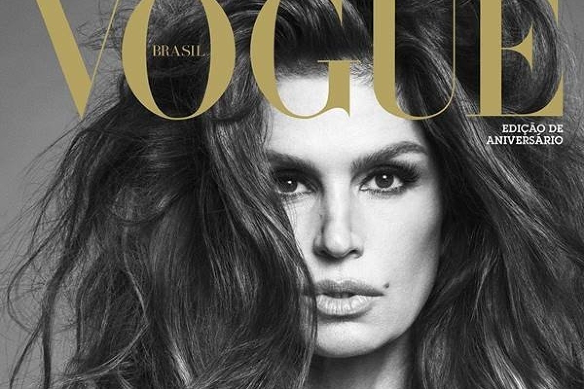 Vogue Brasil comemora 46 anos com Cindy Crawford na capa!