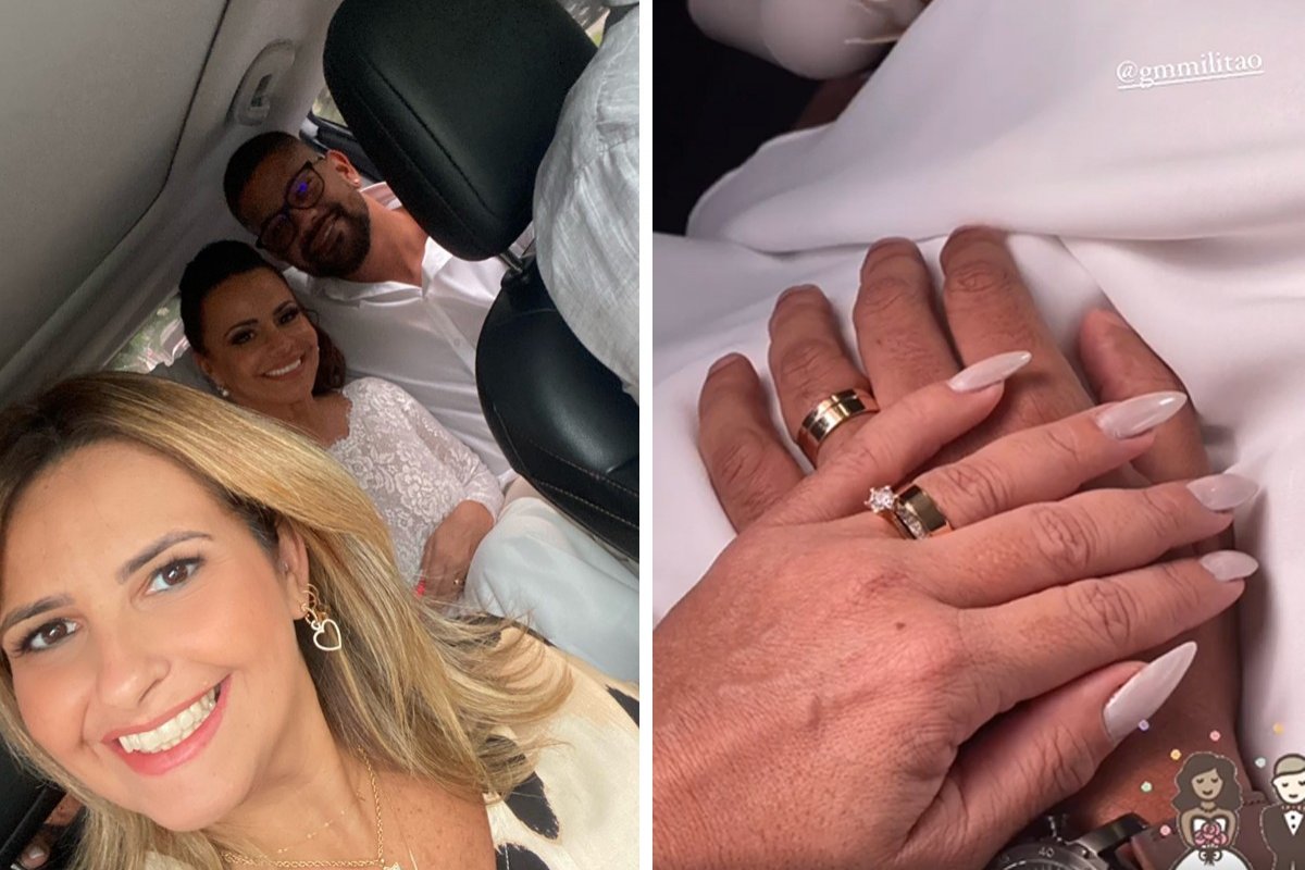 Viviane Araújo se casa no Rio de Janeiro com empresário 