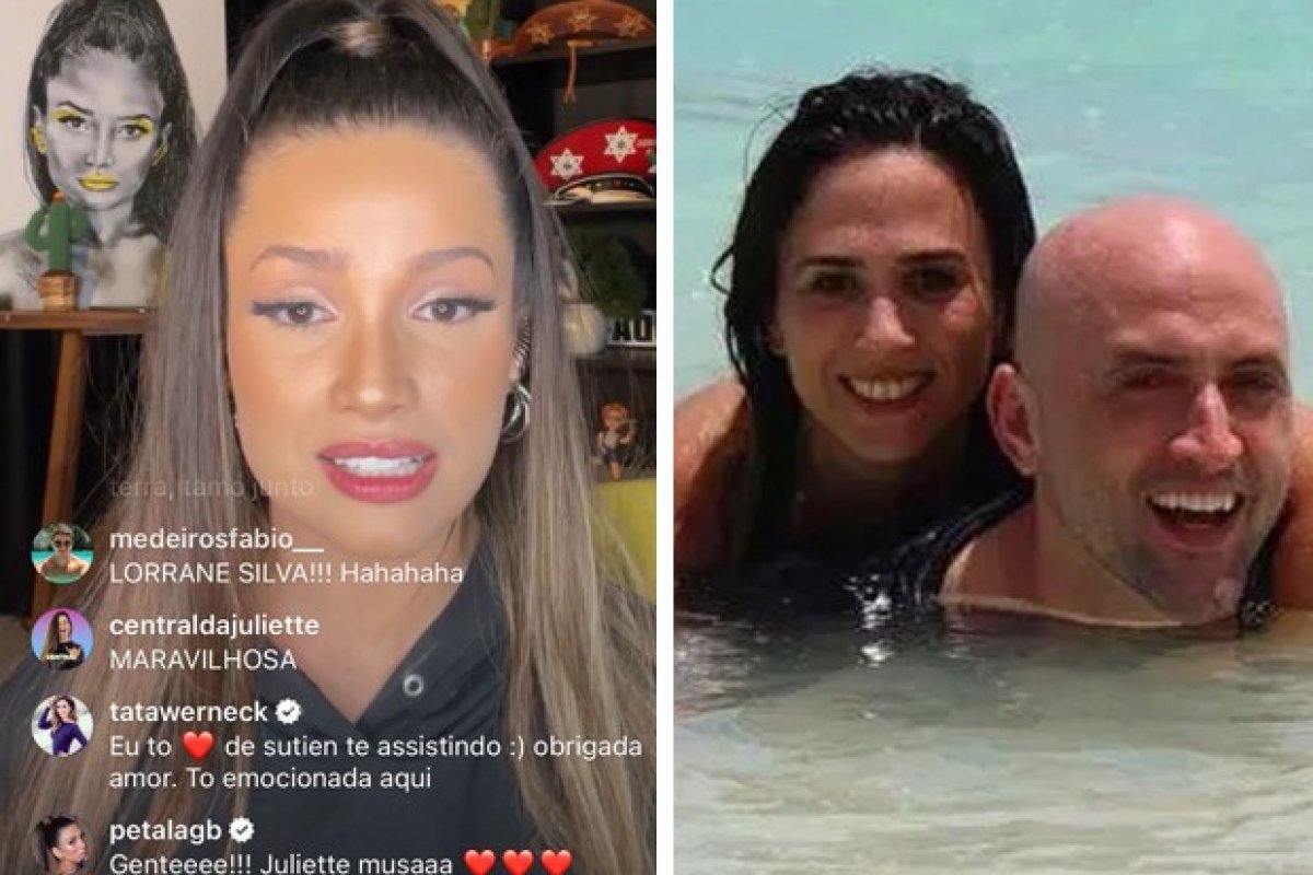 Durante live, Juliette manda recado para Tata Werneck sobre Paulo Gustavo 