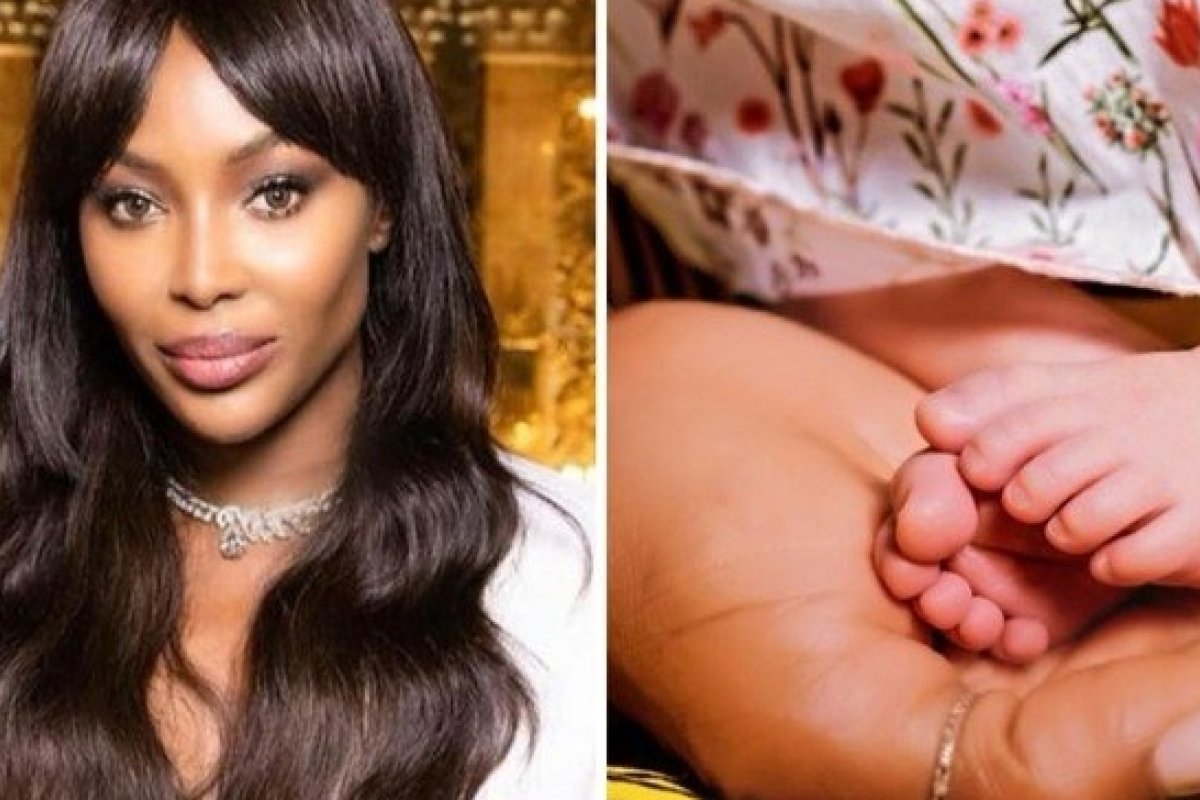 Aos 50 anos, Naomi Campbell anuncia nascimento da primeira filha