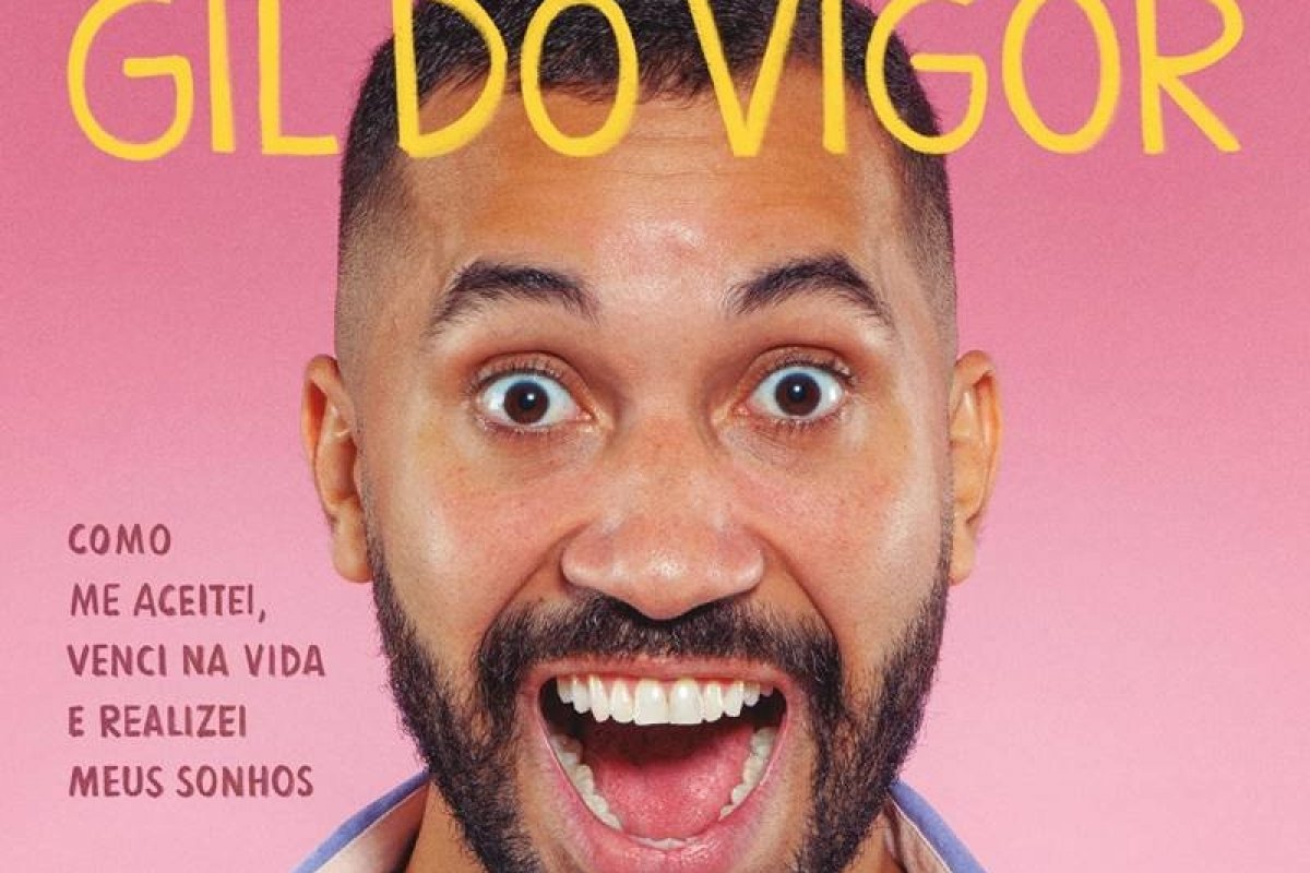 Gil do Vigor revela a capa de seu novo livro! 