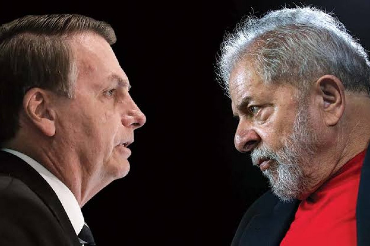 Pesquisa com 1200 pessoas por telefone mostra Lula a frente de Bolsonaro em intenções de votos para 2022