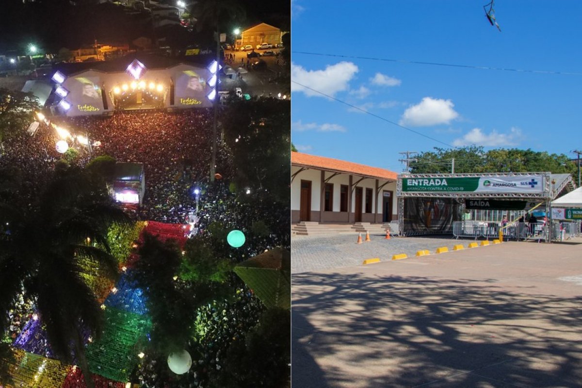 Locais de festas juninas viram pontos de vacinação em toda Bahia