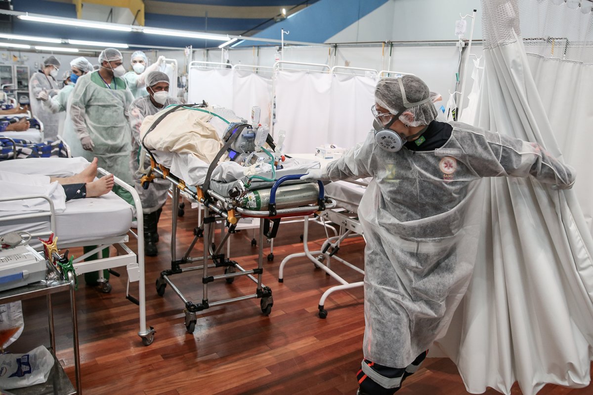  Mortalidade de pacientes com Covid-19 cresce em março de 2021 