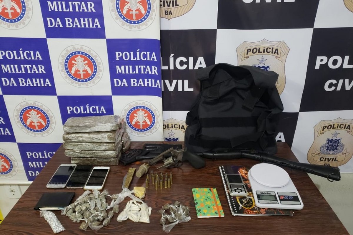 Seis suspeitos de tráfico e homicídio são presos no norte da Bahia