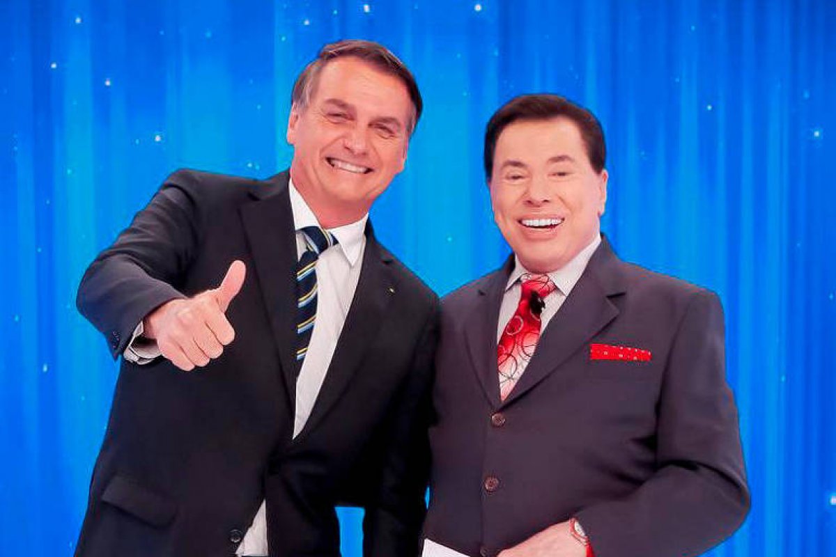 Bolsonaro recebe Silvio Santos e Edir Macedo para jantar no Planalto
