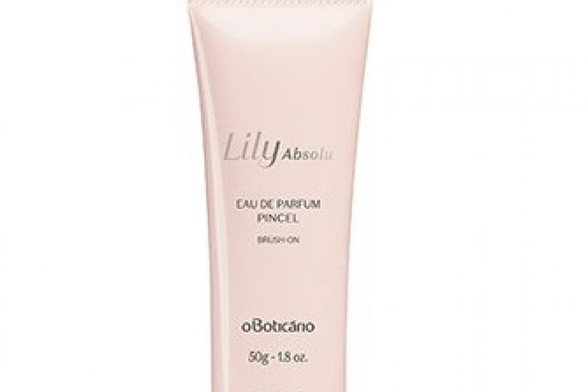 O Boticário lança a versão de Eau de Parfum em Pincel para Lily Absolu