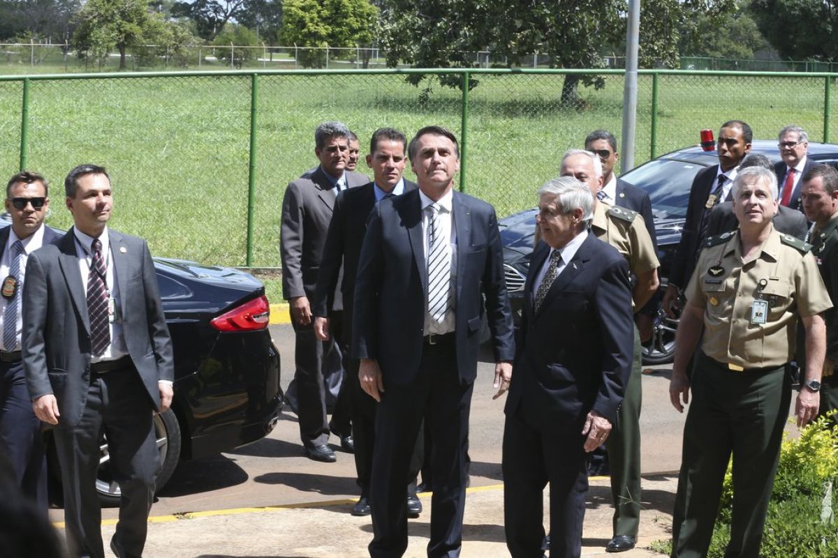 Segurança de Bolsonaro  reforçada com a aproximação das eleições de 2022