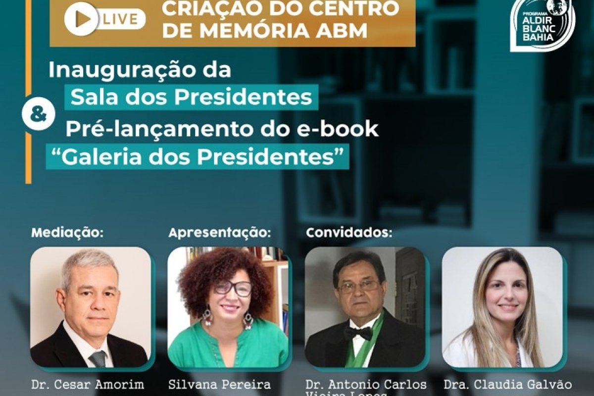 Centro de Memória ABM será lançado em 10 de junho