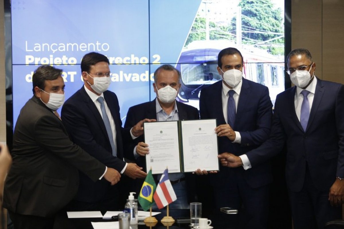 Elaboração de projetos do trecho 2 do BRT de Salvador é autorizada pelo MDR