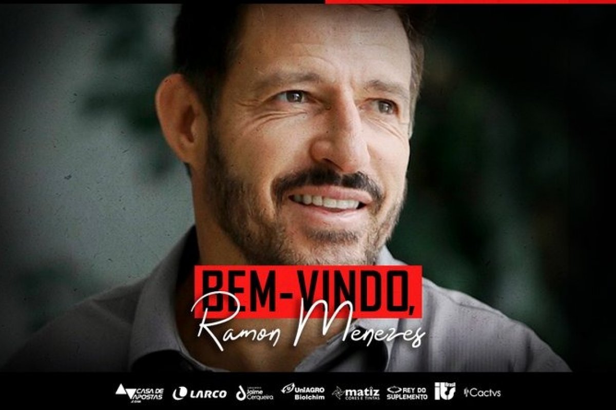 Vitória demite Rodrigo Chagas e anuncia Ramon Menezes como treinador do time