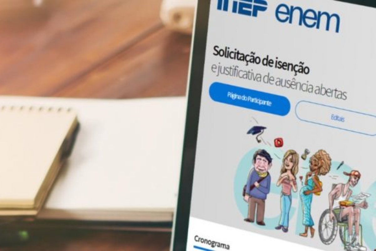 Enem 2021 divulga resultado preliminar de aprovados em isenção da taxa de inscrição