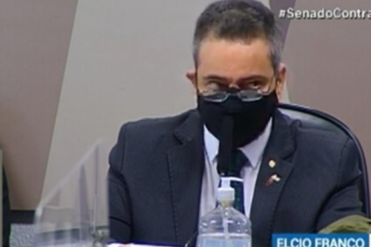 AO VIVO: acompanhe o depoimento de Élcio Franco à CPI da Covid