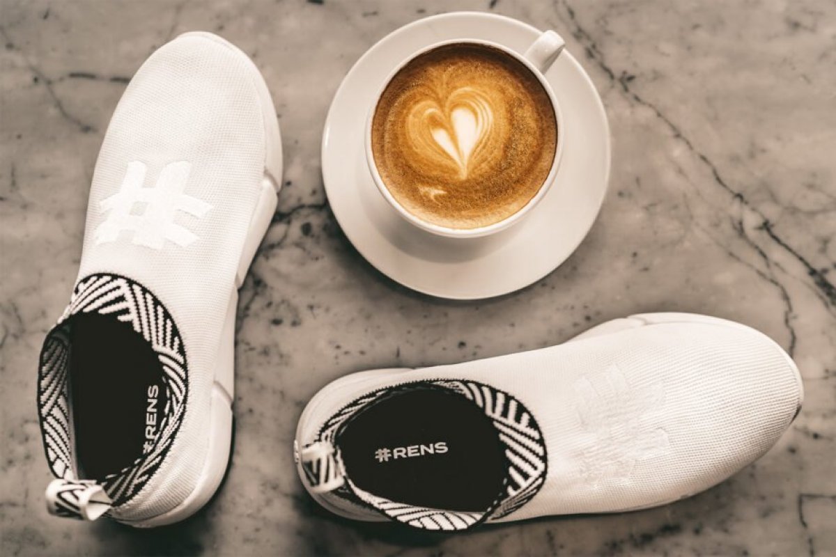 Já pensou em usar um tênis feito de... café? 