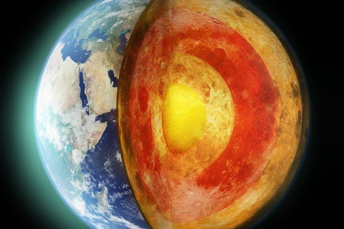 Cientistas investigam a razão pela qual o núcleo da Terra está crescendo mais rápido de um lado que do outro