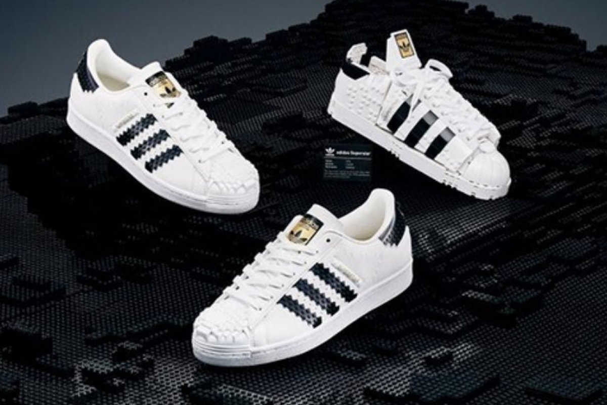 Adidas lança tênis em parceria com a Lego
