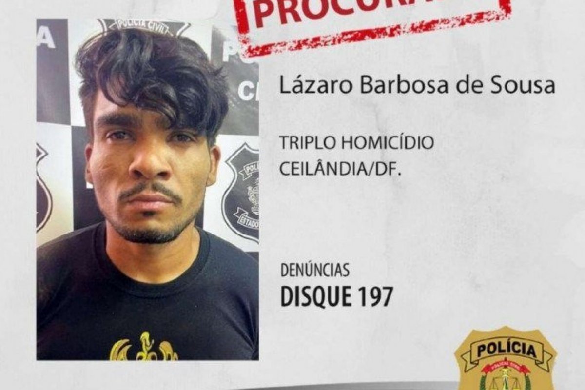 Autor de chacina no Distrito Federal atira em policial na tarde desta terça-feira (15)