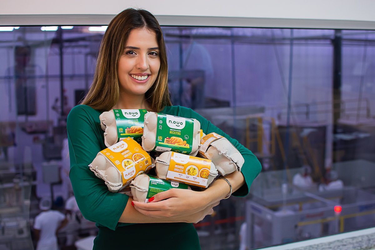 Amanda Pinto, da N.OVO, fala sobre a nova geração dos Ovos Mantiqueira em evento 100% Online
