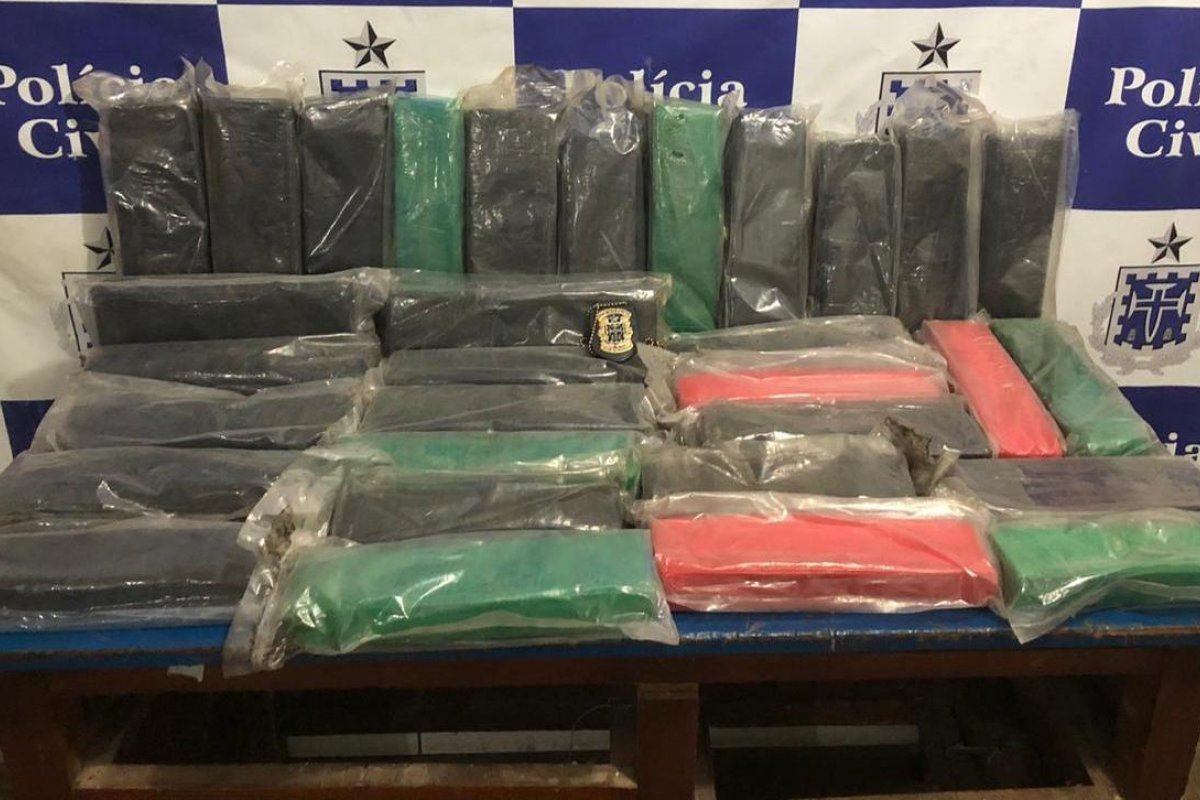 Em Itapetinga, trinta quilos de maconha são apreendidos